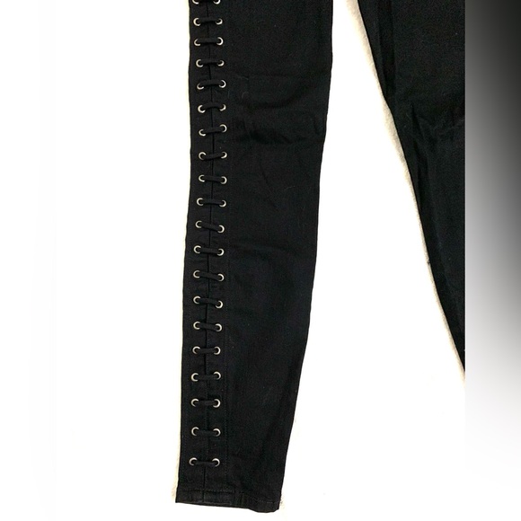 Guess Lace Up Sides Jeans-“Kate Skinny” - Picture 3 of 12